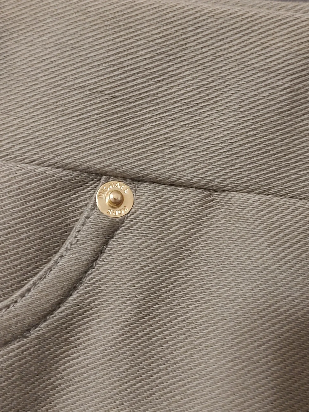 Michael Kors Olive Green Skinny Jeans